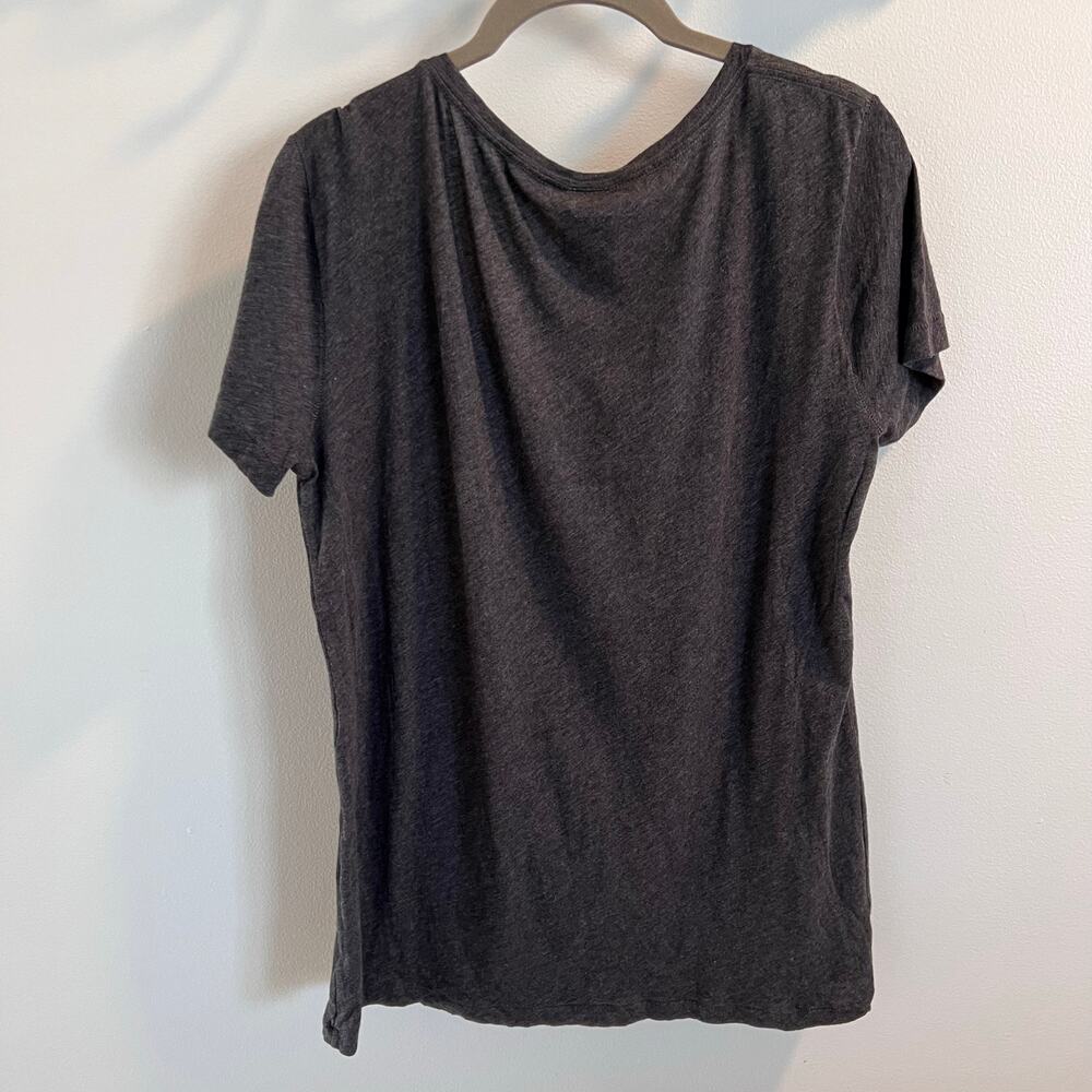 Vtg Pink Victorias Secret Rare Retro Gray Y2k Sequin Bling T-Shirt Size L - Picture 6 of 8